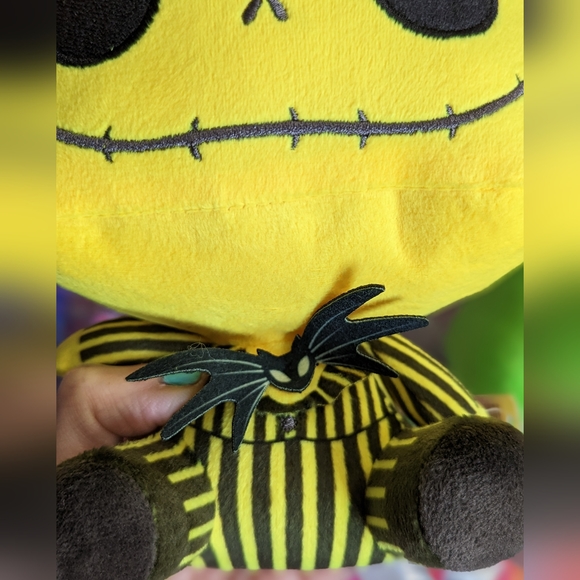 Set of 4 8" Disney Funko Nightmare Before Christmas Neon Blacklight Plushies - Picture 12 of 13